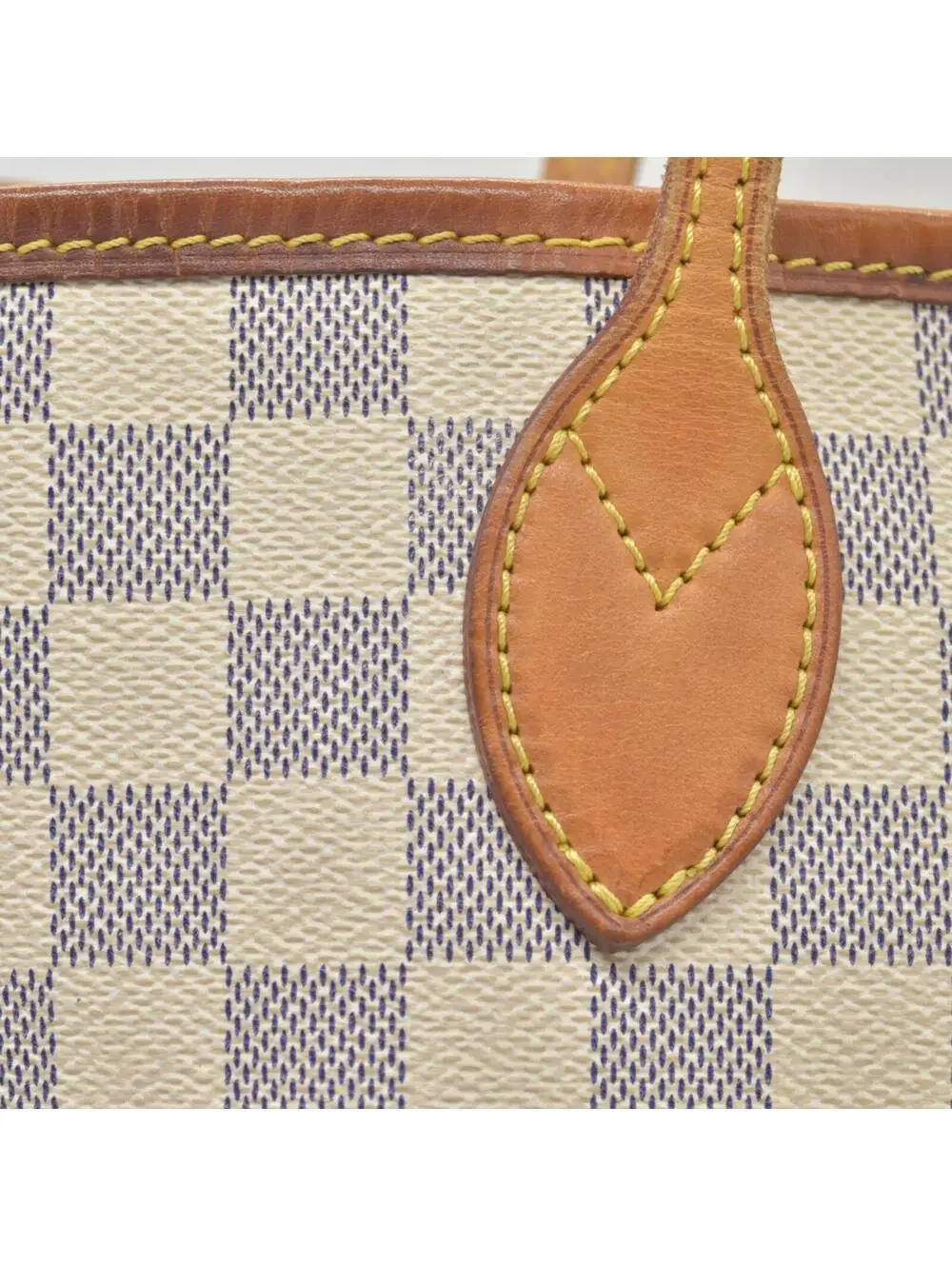 $2130 2014 Louis Vuitton  Damier Azur Neverfull MM AR1134